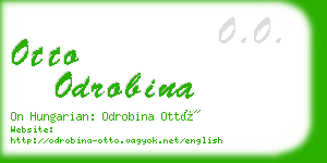 otto odrobina business card